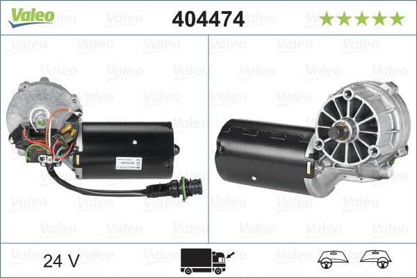 Motor stergator 404474 VALEO